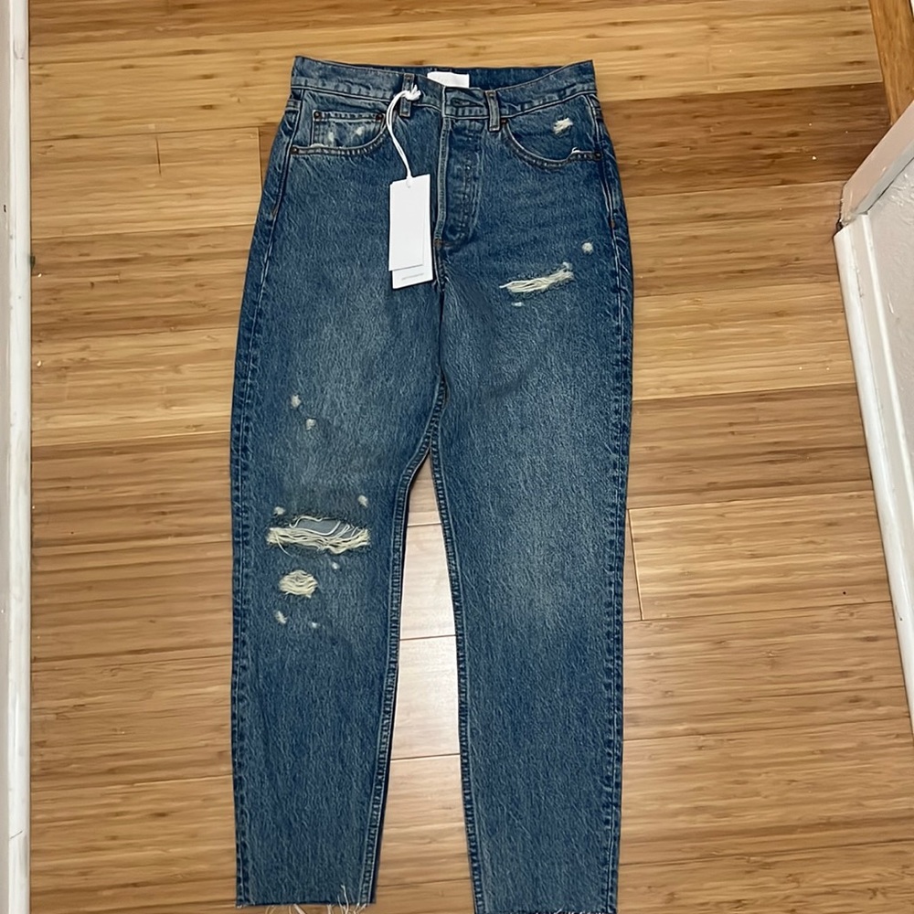 NWT 26 Boyish Billy High-Rise Skinny rigid jeans retails $168 Revolve